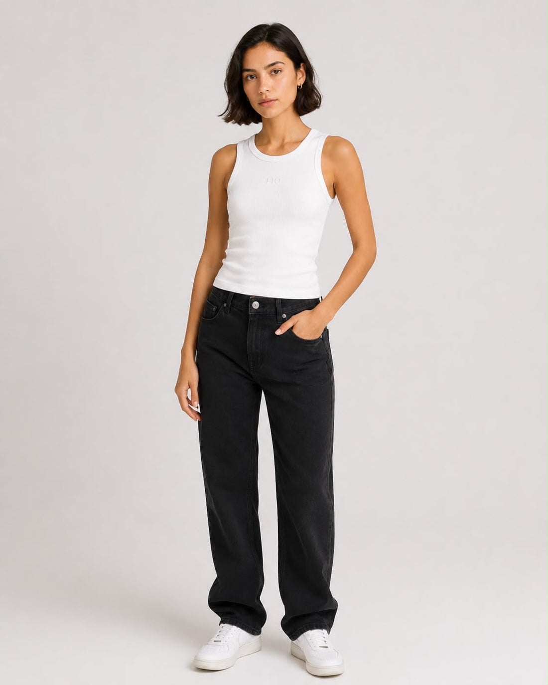 Tank Top Femenino Blanco