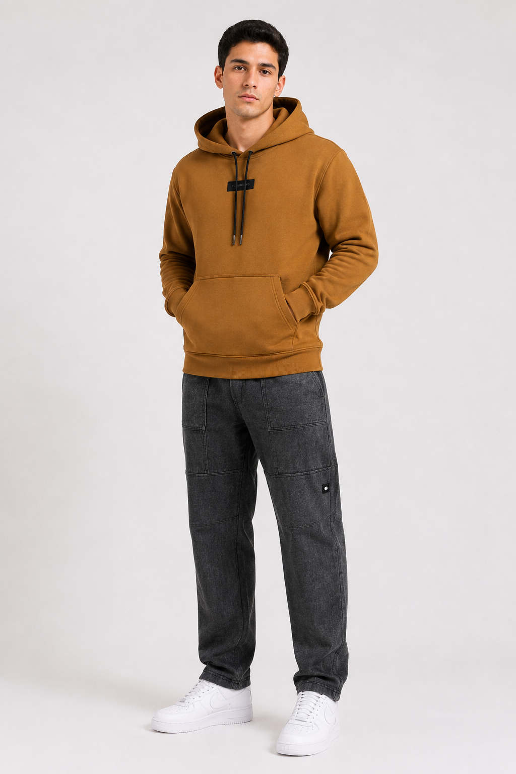 Hoodie Unisex Caqui