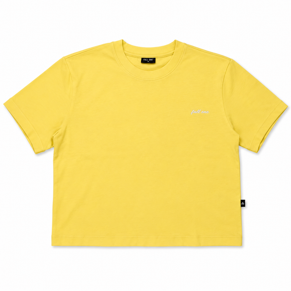 T-Shirt Femenina Color Amarillo
