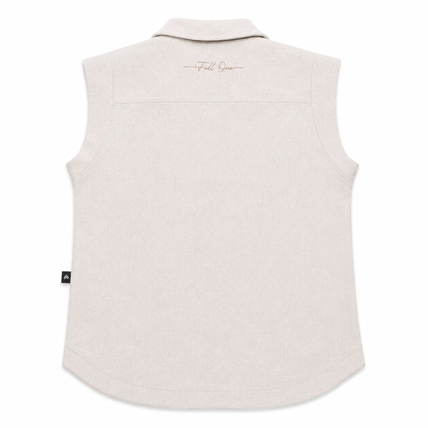 Chaleco Femenino Color Beige