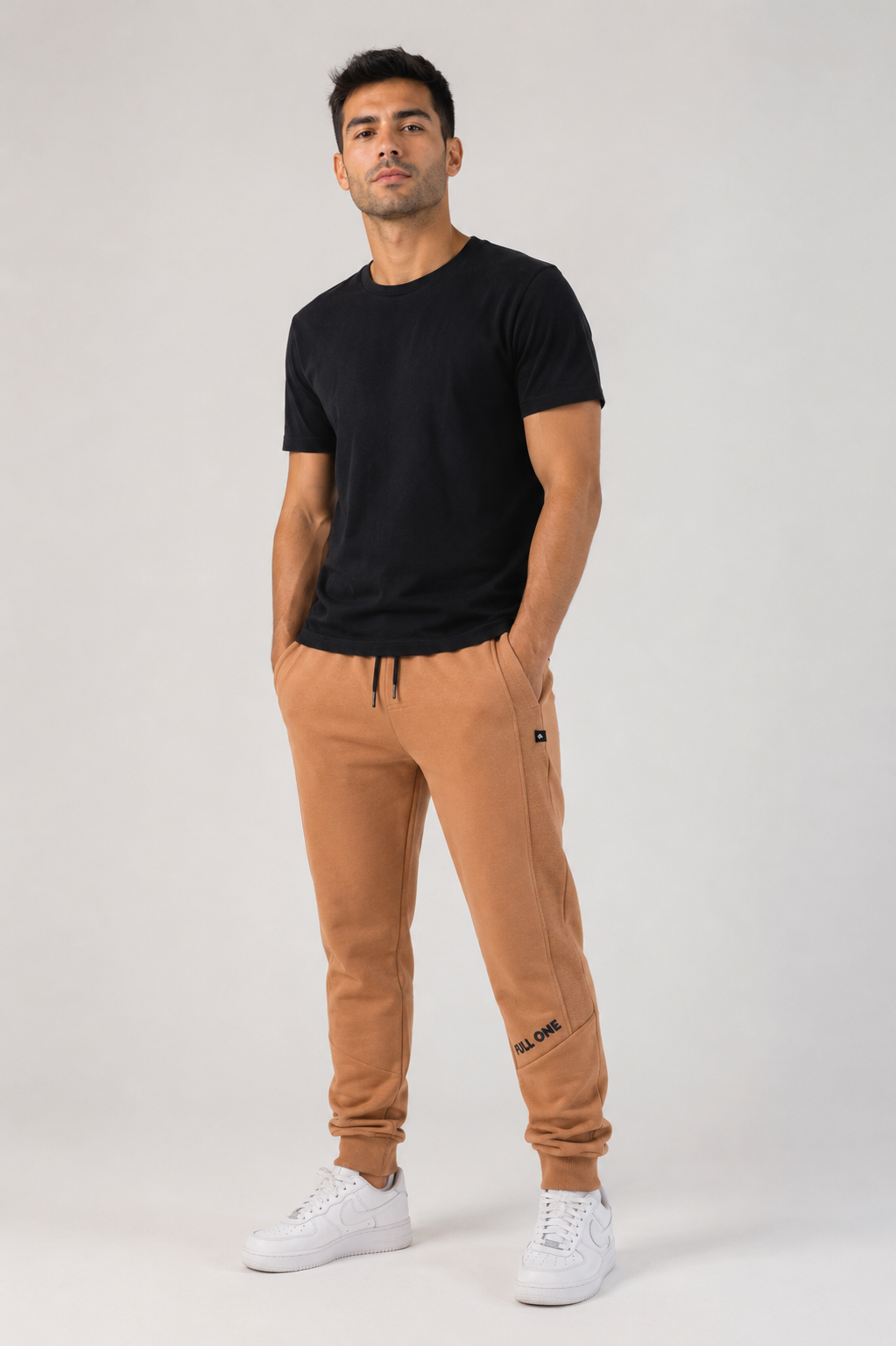 Jogger Masculino Color Caqui