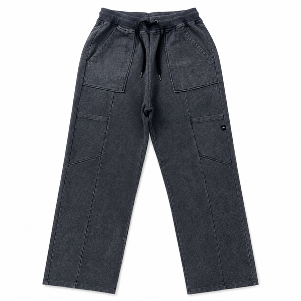 Sudadera Masculino Washed Negro