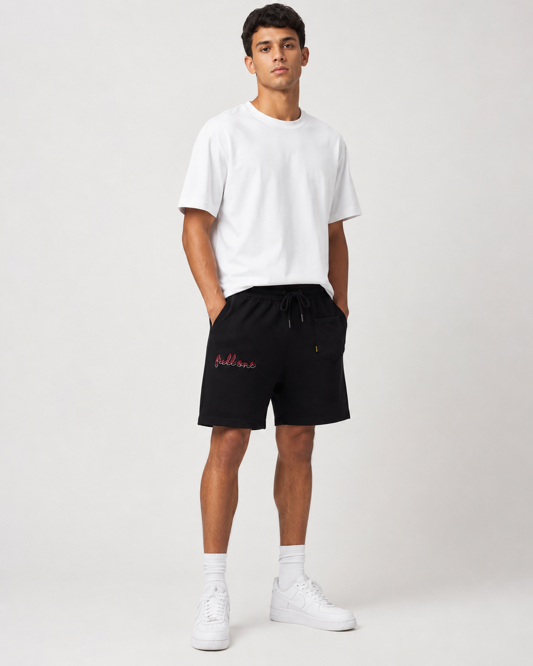 Bermuda Masculina Color Negro