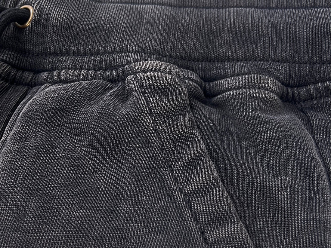 Sudadera Masculino Washed Negro