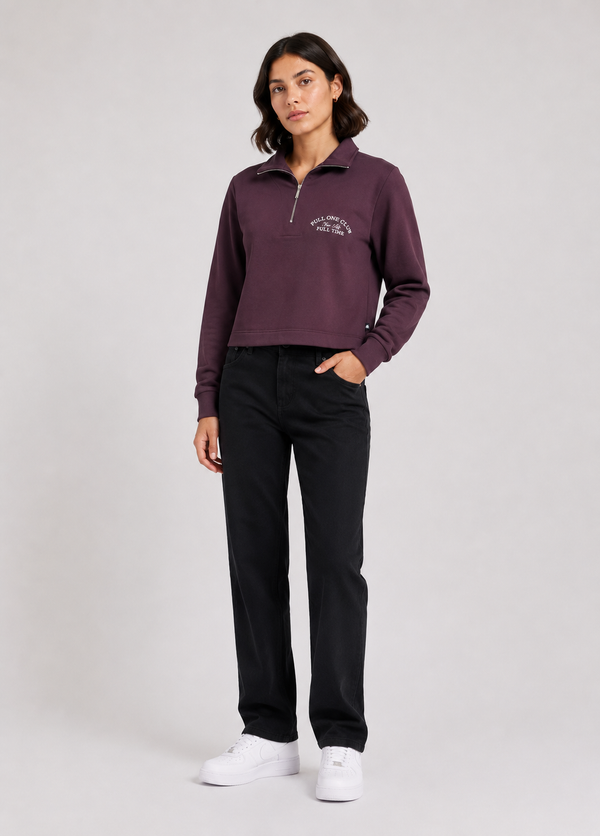 Buzo Femenino Color Café